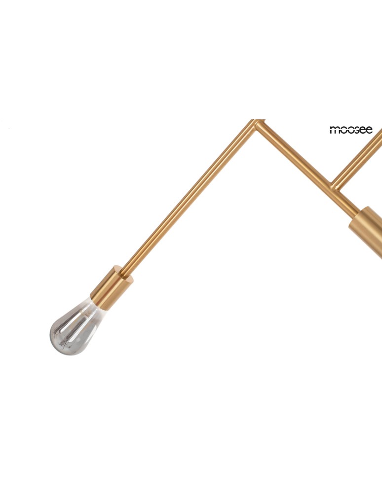 MOOSEE lampa wisząca RIVA 2 złota (MSE010100395) MOOSEE lampa wisząca RIVA 2 złota (MSE010100395)