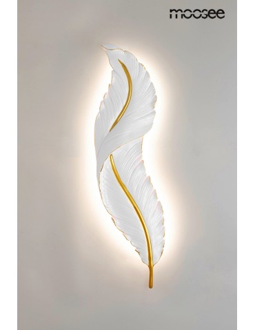 MOOSEE lampa ścienna IKAR 60  biała / złota (MSE010100386) - produkt 2