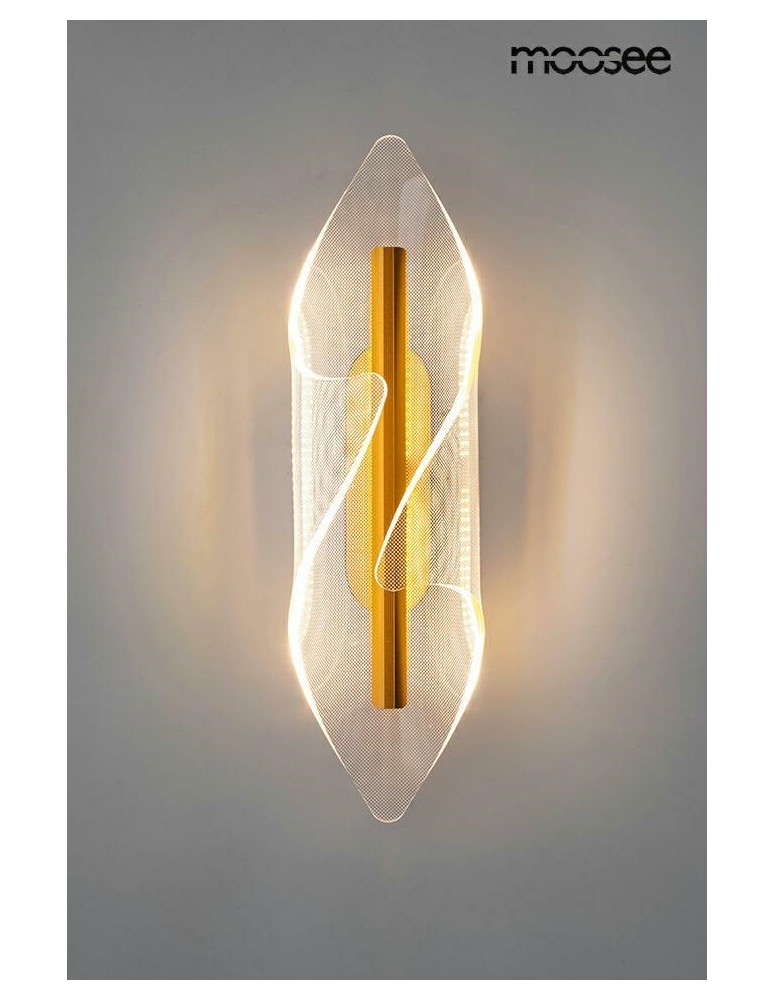 MOOSEE lampa ścienna FROST złota (MSE010100375) MOOSEE lampa ścienna FROST złota (MSE010100375)