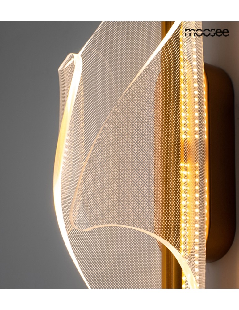 MOOSEE lampa ścienna FROST złota (MSE010100375) MOOSEE lampa ścienna FROST złota (MSE010100375)