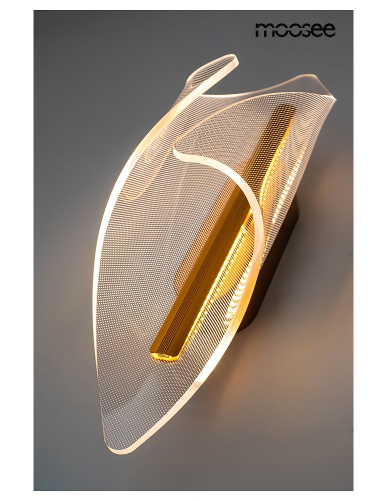MOOSEE lampa ścienna FROST złota (MSE010100375) MOOSEE lampa ścienna FROST złota (MSE010100375)