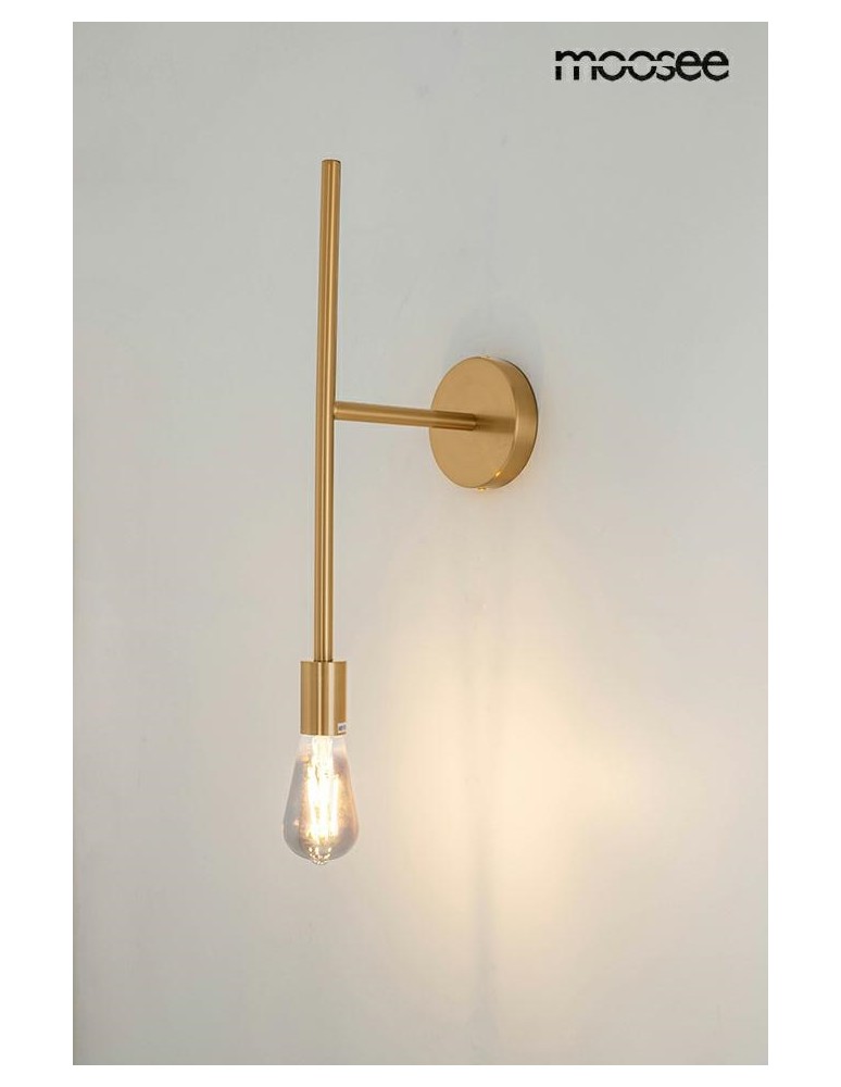 MOOSEE lampa ścienna RIVA złota (MSE010100394) MOOSEE lampa ścienna RIVA złota (MSE010100394)
