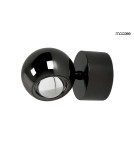 MOOSEE lampa ścienna EOS czarny chrom (MSE1501100309) MOOSEE lampa ścienna EOS czarny chrom (MSE1501100309)