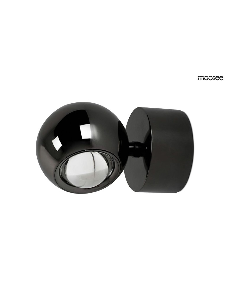 MOOSEE lampa ścienna EOS czarny chrom (MSE1501100309) MOOSEE lampa ścienna EOS czarny chrom (MSE1501100309)