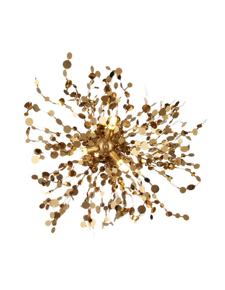 Kinkiety designerskie -  Step Into Design Lampa ścienna MONETTI złota 40 cm ST-1676-W gold - product kolory-swiatla.pl 2