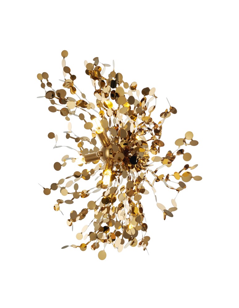 Kinkiety designerskie -  Step Into Design Lampa ścienna MONETTI złota 40 cm ST-1676-W gold - product kolory-swiatla.pl 3
