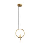 Step Into Design Lampa wisząca AMICI led złota 27 cm ST-D7774 gold Step Into Design Lampa wisząca AMICI led złota 27 cm ST-D7774 gold
