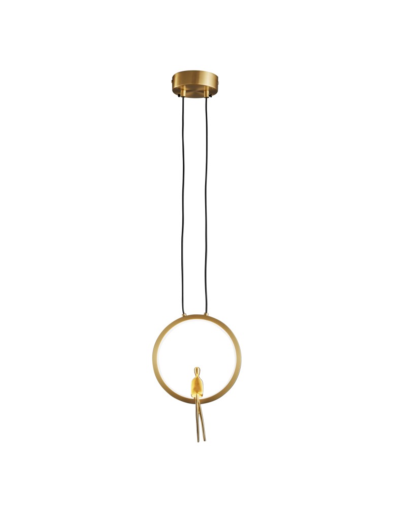 Step Into Design Lampa wisząca AMICI led złota 27 cm ST-D7774 gold Step Into Design Lampa wisząca AMICI led złota 27 cm ST-D7774 gold