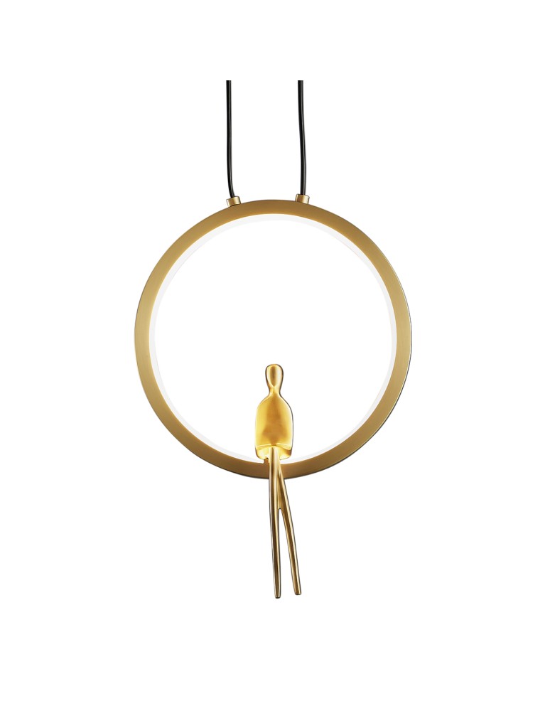Step Into Design Lampa wisząca AMICI led złota 27 cm ST-D7774 gold Step Into Design Lampa wisząca AMICI led złota 27 cm ST-D7774 gold