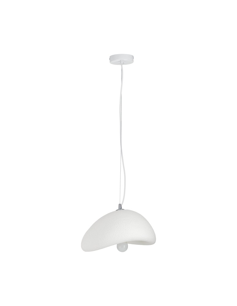 Step Into Design Lampa wisząca STONE biała 30 cm DN426-300 Step Into Design Lampa wisząca STONE biała 30 cm DN426-300