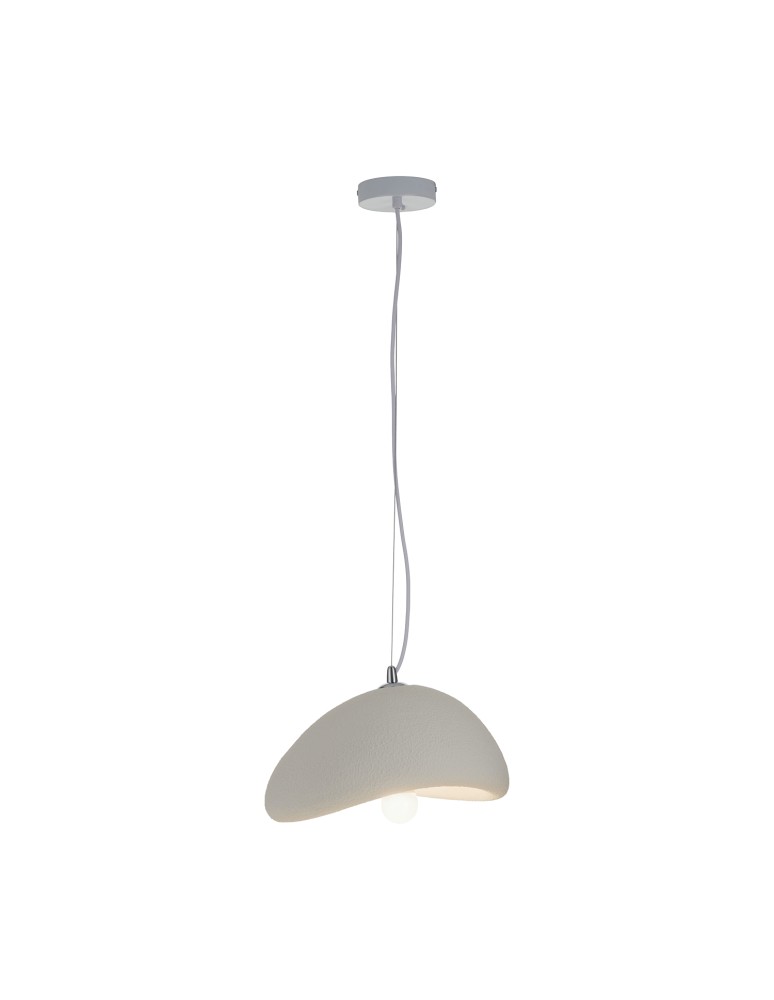 Step Into Design Lampa wisząca STONE biała 30 cm DN426-300 Step Into Design Lampa wisząca STONE biała 30 cm DN426-300