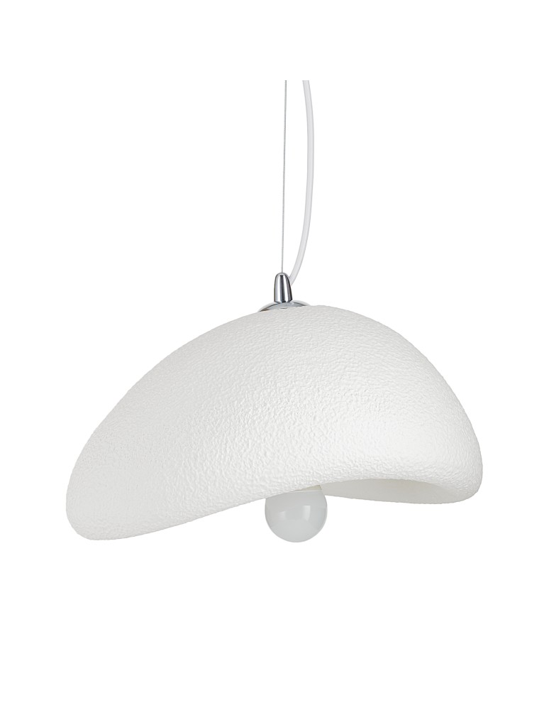 Step Into Design Lampa wisząca STONE biała 30 cm DN426-300 Step Into Design Lampa wisząca STONE biała 30 cm DN426-300
