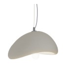 Step Into Design Lampa wisząca STONE biała 30 cm DN426-300 Step Into Design Lampa wisząca STONE biała 30 cm DN426-300