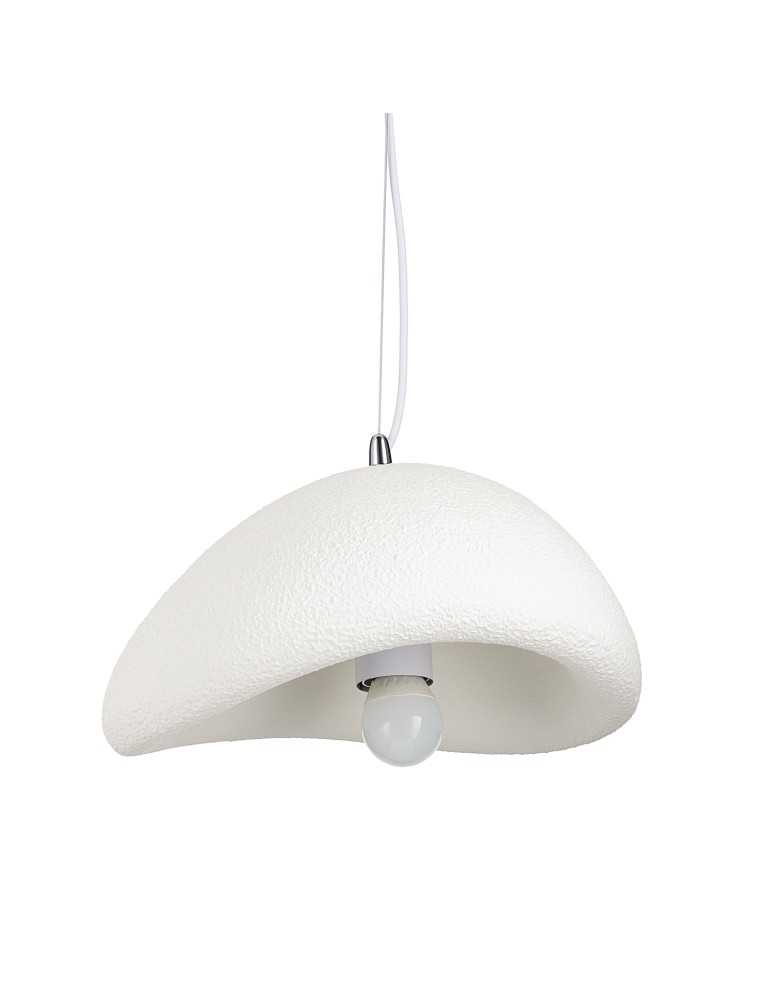 Step Into Design Lampa wisząca STONE biała 30 cm DN426-300 Step Into Design Lampa wisząca STONE biała 30 cm DN426-300