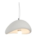 Step Into Design Lampa wisząca STONE biała 30 cm DN426-300 Step Into Design Lampa wisząca STONE biała 30 cm DN426-300
