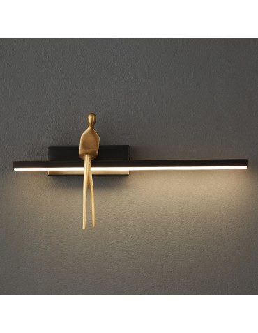 Step Into Design Lampa ścienna AMICI czarna 31 cm ST-B3578 black - produkt 2