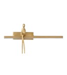 Kinkiety designerskie -  Step Into Design Lampa ścienna AMICI złota 31 cm ST-B3578 gold - product 1