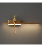 Kinkiety designerskie -  Step Into Design Lampa ścienna AMICI złota 31 cm ST-B3578 gold - product 2