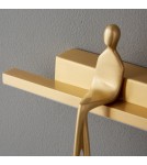 Kinkiety designerskie -  Step Into Design Lampa ścienna AMICI złota 31 cm ST-B3578 gold - product 4