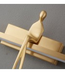 Kinkiety designerskie -  Step Into Design Lampa ścienna AMICI złota 31 cm ST-B3578 gold - product 5