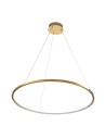 Step Into Design Lampa wisząca CIRCLE SLIM 60 LED złoty 60 cm ST-10112P-D600 Step Into Design Lampa wisząca CIRCLE SLIM 60 LED złoty 60 cm ST-10112P-D600