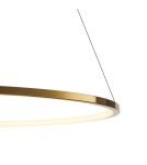 Step Into Design Lampa wisząca CIRCLE SLIM 60 LED złoty 60 cm ST-10112P-D600 Step Into Design Lampa wisząca CIRCLE SLIM 60 LED złoty 60 cm ST-10112P-D600