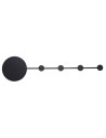  Step Into Design Lampa ścienna CLEX - 1 LED czarna 105 cm ST-F012