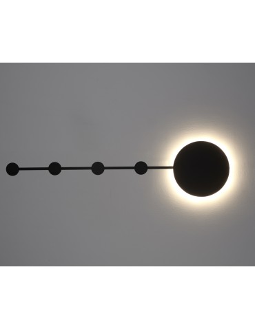 Step Into Design Lampa ścienna CLEX - 1 LED czarna 105 cm ST-F012 - produkt 2