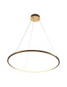  Step Into Design Lampa wisząca CIRCLE SLIM 80 LED złoty 80 cm ST-10112P-D800