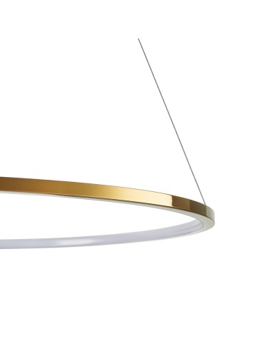 Step Into Design Lampa wisząca CIRCLE SLIM 80 LED złoty 80 cm ST-10112P-D800 - produkt 2