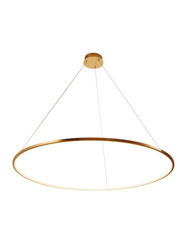 Step Into Design Lampa wisząca CIRCLE SLIM 120 LED złoty 120 cm ST-10112P-D1200 - produkt 2