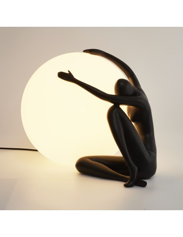 Step Into Design Lampa stołowa WOMAN-1 czarna 47 cm ST-6020-A black - produkt 2