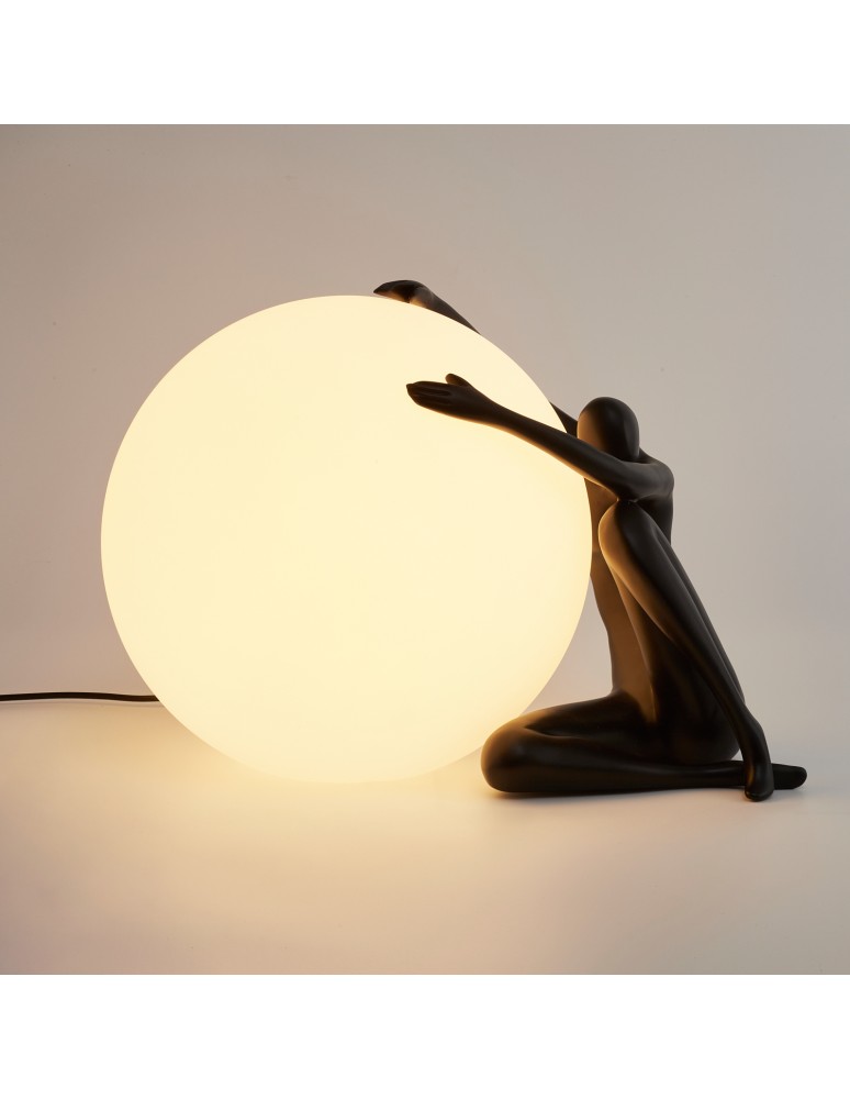 Step Into Design Lampa stołowa WOMAN-1 czarna 47 cm ST-6020-A black