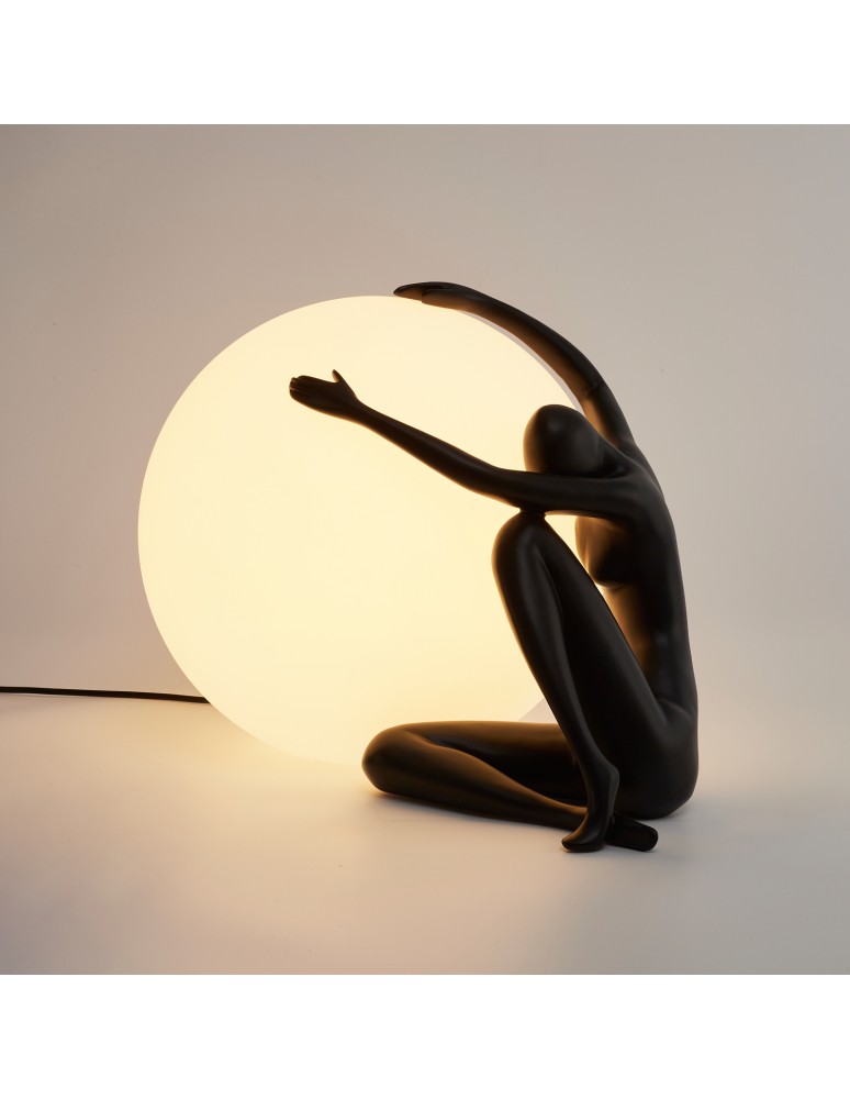 Step Into Design Lampa stołowa WOMAN-1 czarna 47 cm ST-6020-A black