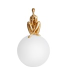 Lampy stołowe designerskie -  Step Into Design Lampa stołowa WOMAN-3 złota 35 cm ST-6022-C gold - product 1