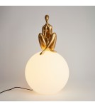 Lampy stołowe designerskie -  Step Into Design Lampa stołowa WOMAN-3 złota 35 cm ST-6022-C gold - product 2