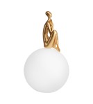 Lampy stołowe designerskie -  Step Into Design Lampa stołowa WOMAN-3 złota 35 cm ST-6022-C gold - product 4