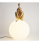 Lampy stołowe designerskie -  Step Into Design Lampa stołowa WOMAN-3 złota 35 cm ST-6022-C gold - product 6
