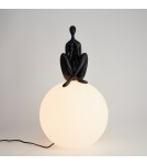 Lampy stołowe designerskie -  Step Into Design Lampa stołowa WOMAN-3 czarna 35 cm ST-6020-C black - product 2