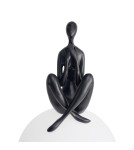 Lampy stołowe designerskie -  Step Into Design Lampa stołowa WOMAN-3 czarna 35 cm ST-6020-C black - product 4