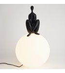 Lampy stołowe designerskie -  Step Into Design Lampa stołowa WOMAN-3 czarna 35 cm ST-6020-C black - product 5