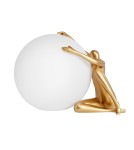 Lampy stołowe designerskie -  Step Into Design Lampa stołowa WOMAN-1 złota 47 cm ST-6022-A gold - product 1