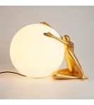 Lampy stołowe designerskie -  Step Into Design Lampa stołowa WOMAN-1 złota 47 cm ST-6022-A gold - product 2