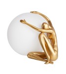 Lampy stołowe designerskie -  Step Into Design Lampa stołowa WOMAN-1 złota 47 cm ST-6022-A gold - product 3
