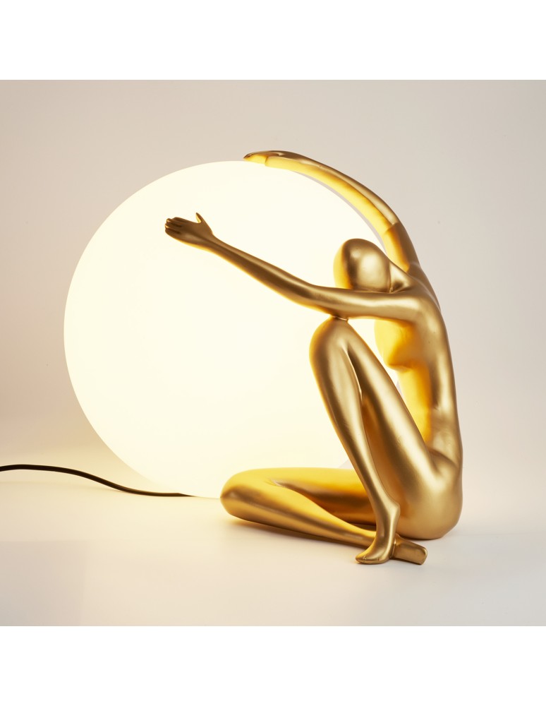 Step Into Design Lampa stołowa WOMAN-1 złota 47 cm ST-6022-A gold