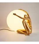 Lampy stołowe designerskie -  Step Into Design Lampa stołowa WOMAN-1 złota 47 cm ST-6022-A gold - product 5