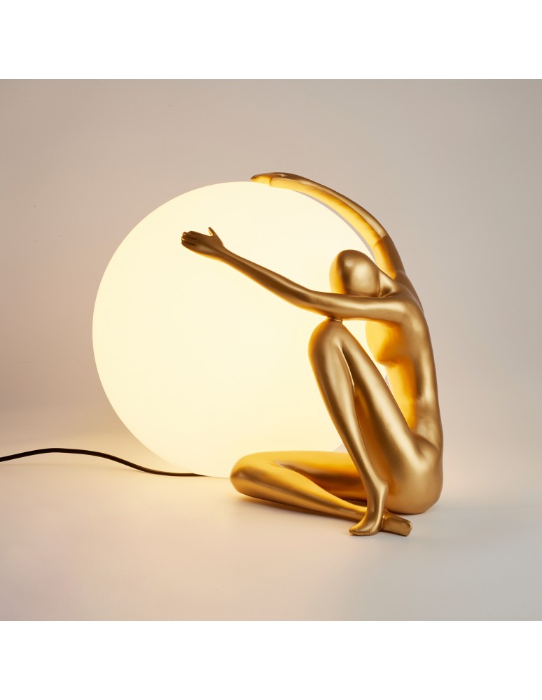 Step Into Design Lampa stołowa WOMAN-1 złota 47 cm ST-6022-A gold