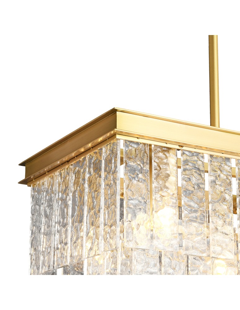 Step Into Design Lampa wisząca ICELAND biała 100 cm ST-6308-10C