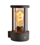 Kinkiety zewnętrzne - Lucide LORI Ścienna E27 IP44 H21.8cm Czarny 14893/01/30 - produkt 2