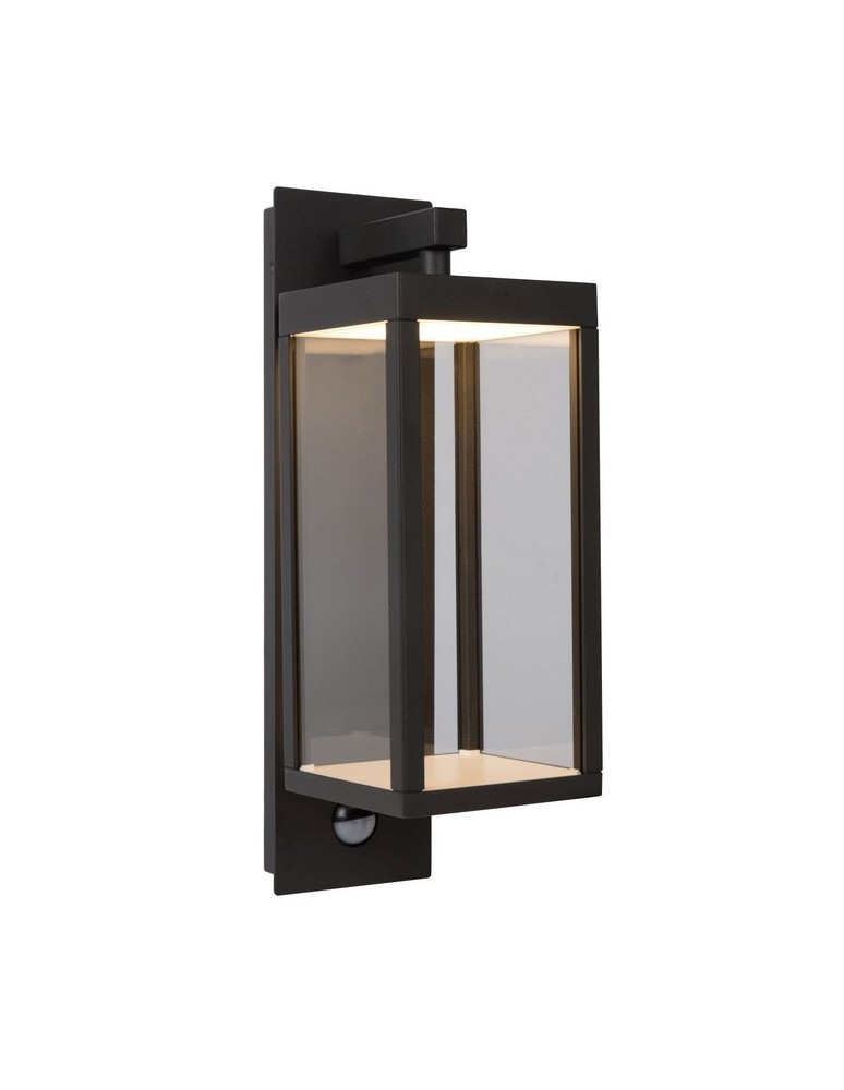 Lucide CLAIRETTE Ścienna LED 15W IP54 Czarny 28861/10/30